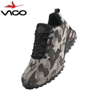 Camouflage Sneaker Breathable Running LaceUp Mesh Army Green Tennis Shoes 8.5/42